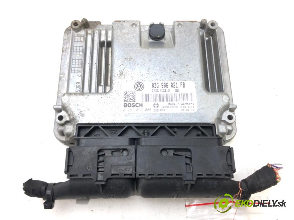 VW PASSAT B6 Variant (3C5) 2005 - 2011    1.9 TDI 77 kW [105 KM] olej napędowy 2005 - 2010  riadiaca jednotka Motor 03G906021FB (Riadiace jednotky)