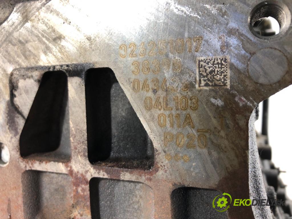 SKODA RAPID (NH3, NK3, NK6) 2012 - 2022    1.6 TDI 85 kW [115 KM] olej napędowy 2015 - 2019  Motor CXM (Motory (kompletné))