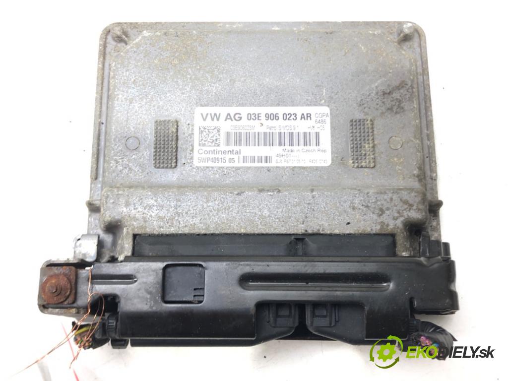SEAT IBIZA IV (6J5, 6P1) 2008 - 2017    1.2 51 kW [70 KM] benzyna 2008 - 2015  riadiaca jednotka Motor 03E906023AR (Riadiace jednotky)