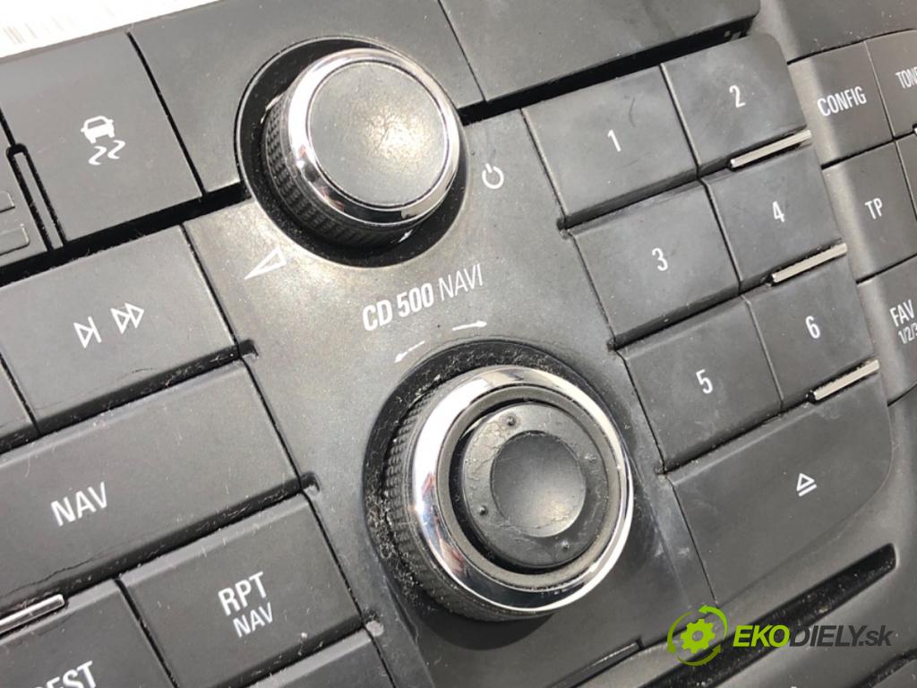 OPEL INSIGNIA A (G09) 2008 - 2017    2.0 CDTI (68) 118 kW [160 KM] olej napędowy 2008 -  RADIO 13337251 13273255 (Audio zariadenia)
