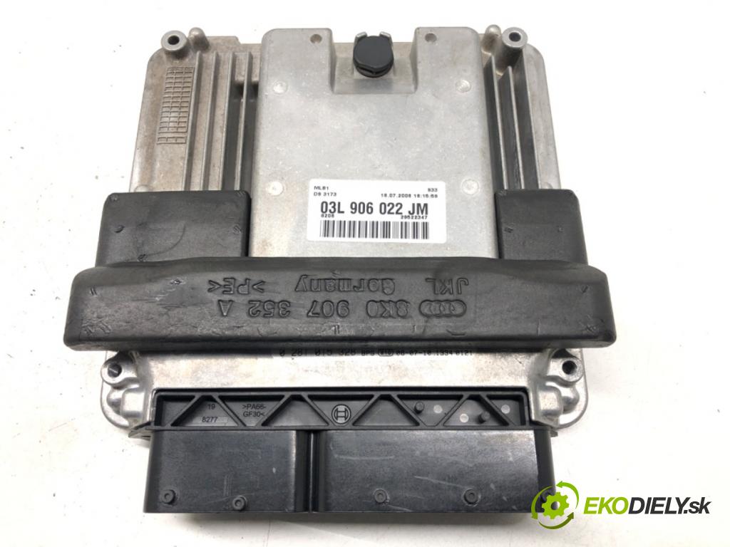 AUDI A4 B8 Avant (8K5) 2007 - 2015    2.0 TDI 105 kW [143 KM] olej napędowy 2008 - 2015  riadiaca jednotka Motor 03L906022JM (Riadiace jednotky)