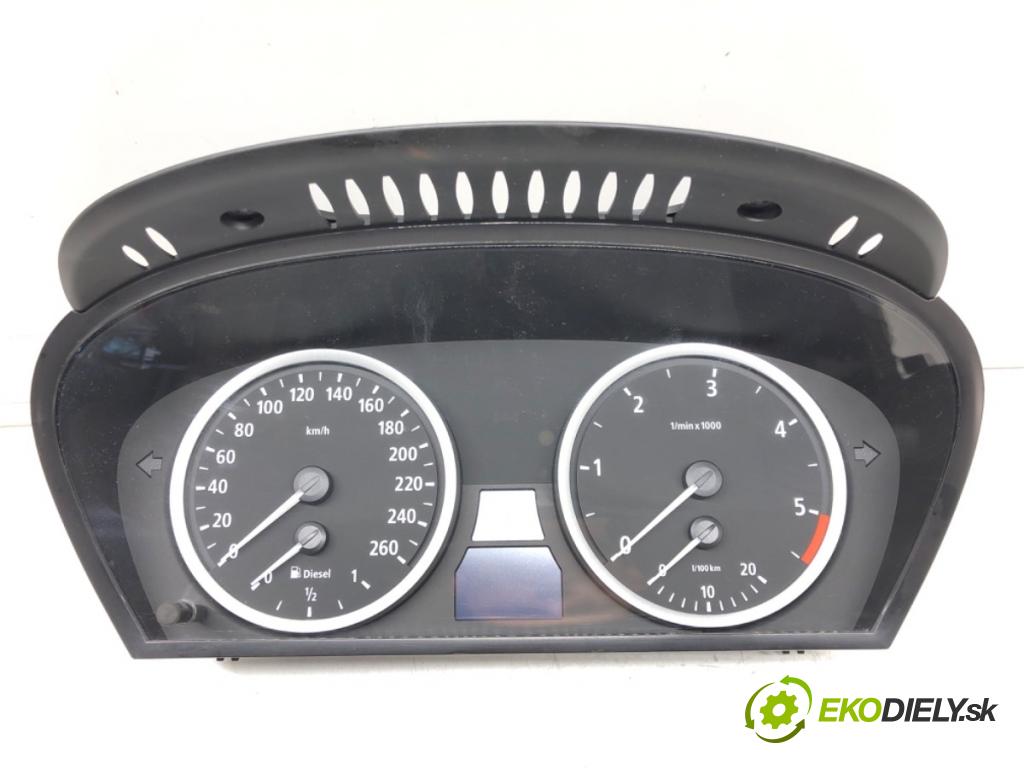 BMW 5 Touring (E61) 2004 - 2010    520 d 110 kW [150 KM] olej napędowy 2005 - 2007  Prístrojovka 6983153 (Prístrojové dosky, displeje)