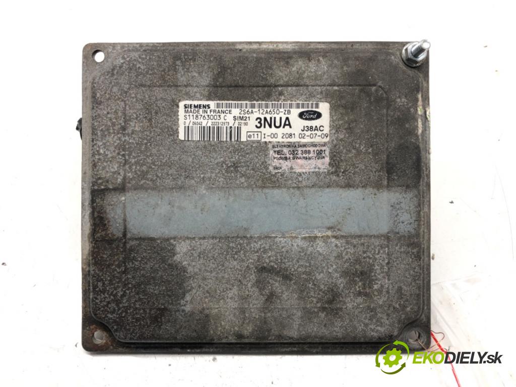 FORD FIESTA V (JH_, JD_) 2001 - 2014    1.3 51 kW [69 KM] benzyna 2001 - 2008  riadiaca jednotka Motor 2S6A-12A650-ZB (Riadiace jednotky)