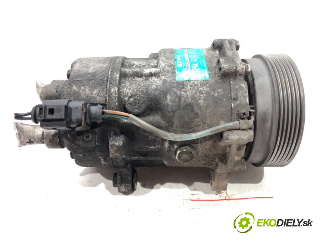VW BORA Variant (1J6) 1999 - 2005    1.9 TDI 85 kW [115 KM] olej napędowy 1999 - 2001  Kompresor klimatizácie 1J0820803F (Kompresory klimatizácie)