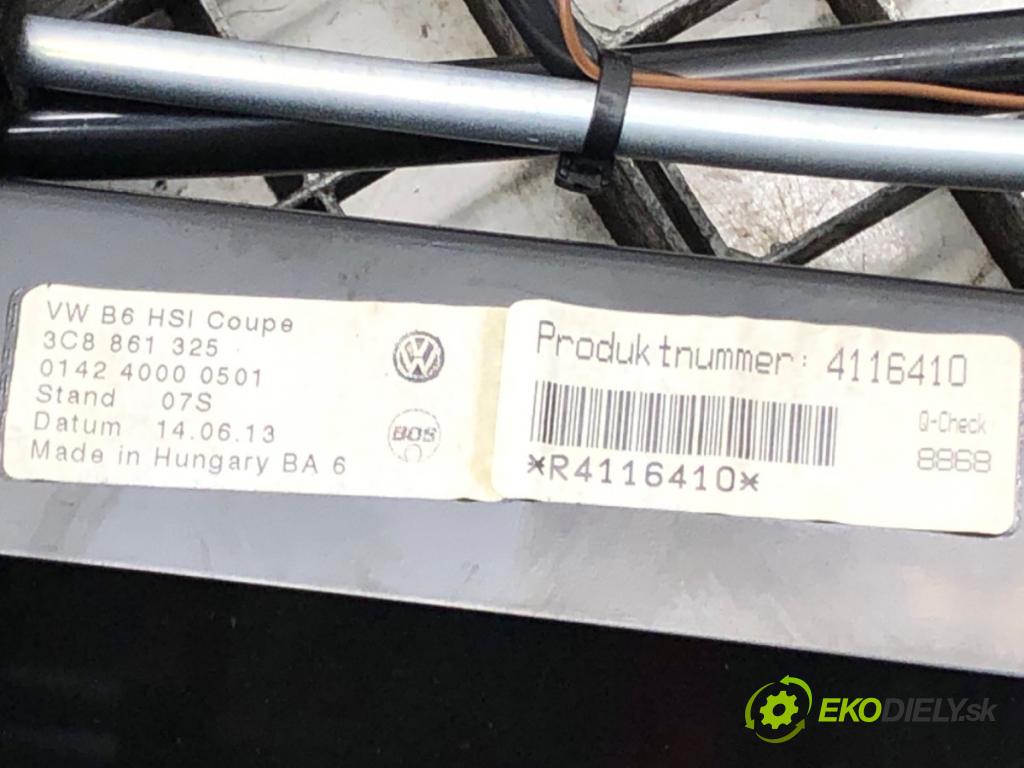 VW CC B7 (358) 2011 - 2016    3.6 FSI 4motion 220 kW [300 KM] benzyna 2011 - 201  Roleta kufra 3C8861325