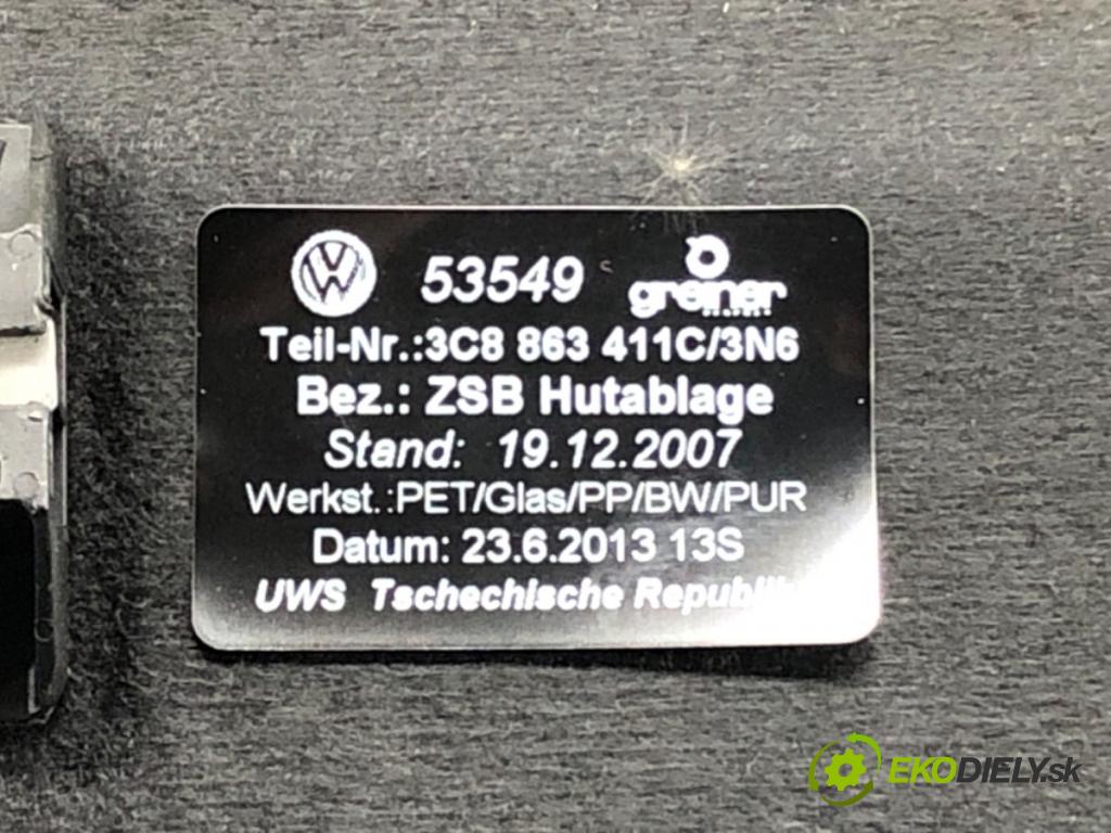 VW CC B7 (358) 2011 - 2016    3.6 FSI 4motion 220 kW [300 KM] benzyna 2011 - 201  Pláto zadná 3C8863411C (Pláta zadné)