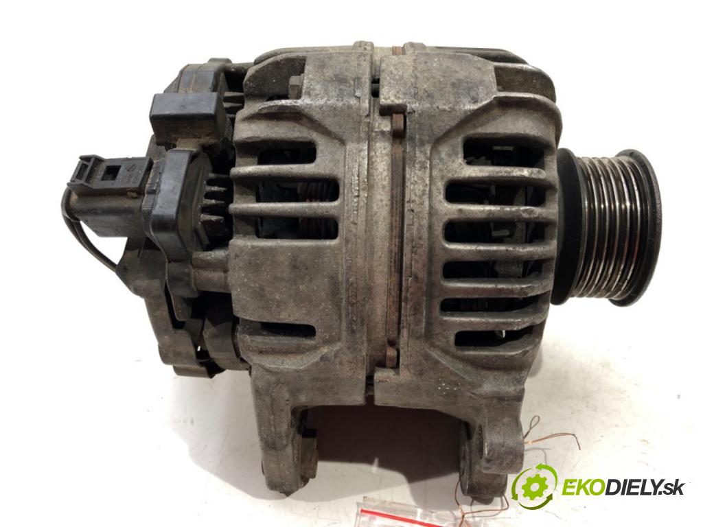 SEAT LEON (1M1) 1999 - 2006    1.6 16 V 77 kW [105 KM] benzyna 2000 - 2006  Alternátor 037903025E (Alternátory)