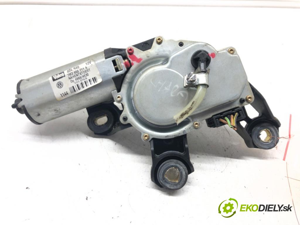SEAT ALHAMBRA (7V8, 7V9) 1996 - 2010    1.9 TDI 85 kW [115 KM] olej napędowy 2000 - 2010  Motor stieračov zad 7M3955711A