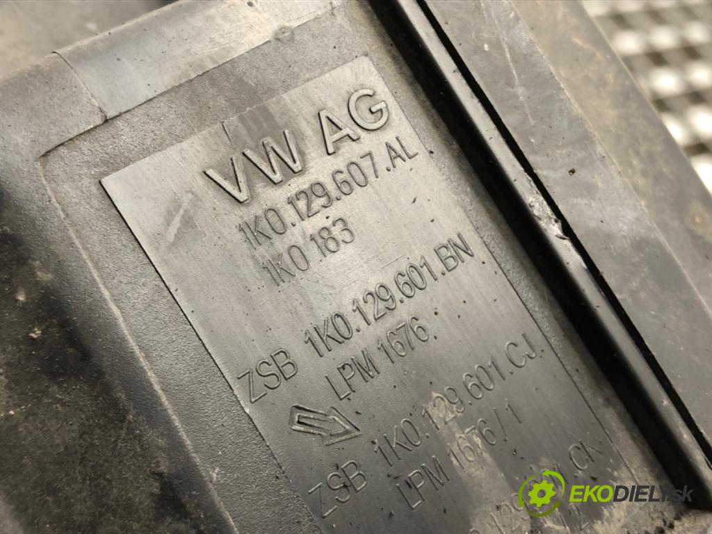 VW GOLF VI Variant (AJ5) 2009 - 2014    1.4 TSI 90 kW [122 KM] benzyna 2009 - 2013  Obal filtra vzduchu 1K0129607AL (Obaly filtrov vzduchu)