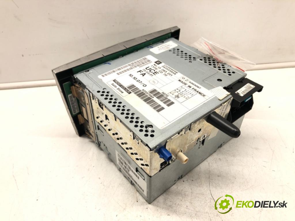 OPEL ZAFIRA B Nadwozie pełne/minivan (A05) 2005 - 2015    1.7 CDTI VAN (M75) 92 kW [125 KM] olej napędowy 20  RADIO 13283221 (Audio zariadenia)