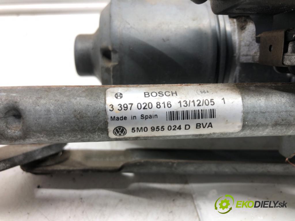 VW GOLF PLUS V (5M1, 521) 2004 - 2013    1.9 TDI 77 kW [105 KM] olej napędowy 2005 - 2009  mechanismus stěračů přední část pravý 5M0955024D