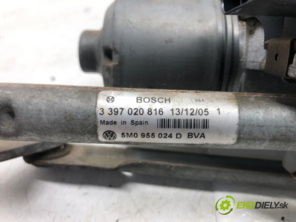 VW GOLF PLUS V (5M1, 521) 2004 - 2013    1.9 TDI 77 kW [105 KM] olej napędowy 2005 - 2009  mechanismus stěračů přední část pravý 5M0955024D