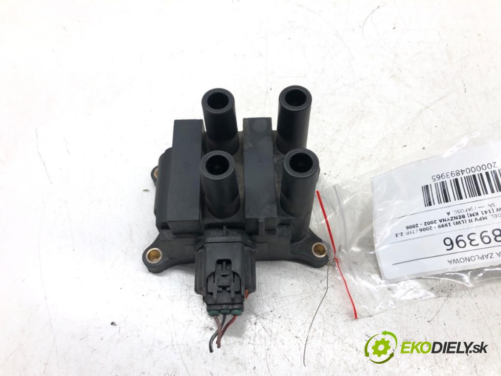 MAZDA MPV II (LW) 1999 - 2006    2.3 (LW3W) 104 kW [141 KM] benzyna 2002 - 2006  Cievka zapaľovacia 5DA358057-851 (Zapaľovacie cievky, moduly)