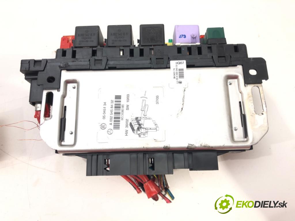 MERCEDES-BENZ KLASA S coupe (C215) 1999 - 2006    CL 500 (215.375) 225 kW [306 KM] benzyna 1999 - 20  Modul SAM A0325458432 (Ostatné)