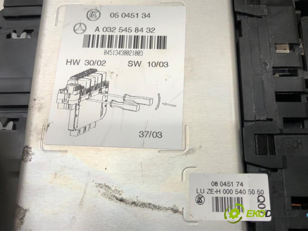 MERCEDES-BENZ KLASA S coupe (C215) 1999 - 2006    CL 500 (215.375) 225 kW [306 KM] benzyna 1999 - 20  Modul SAM A0325458432 (Ostatné)