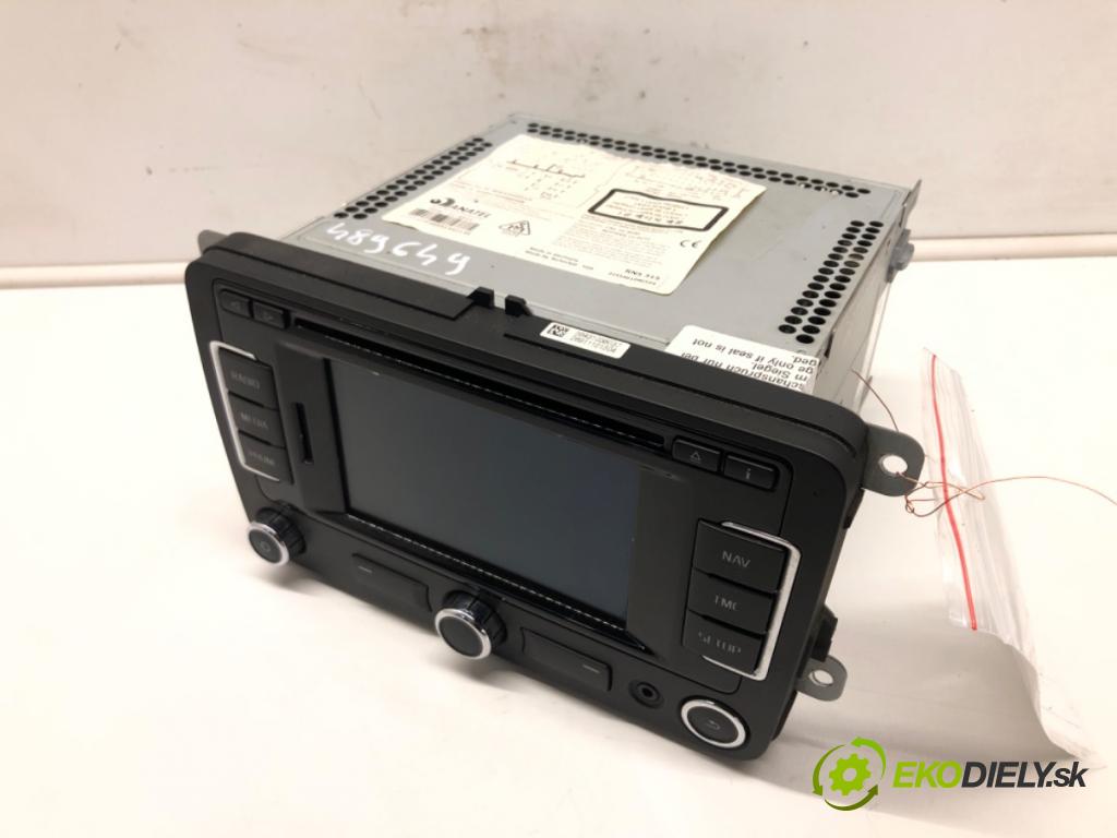 SKODA SUPERB II Kombi (3T5) 2009 - 2015    2.0 TDI 125 kW [170 KM] olej napędowy 2009 - 2015  RADIO 3T0035192T (Audio zariadenia)