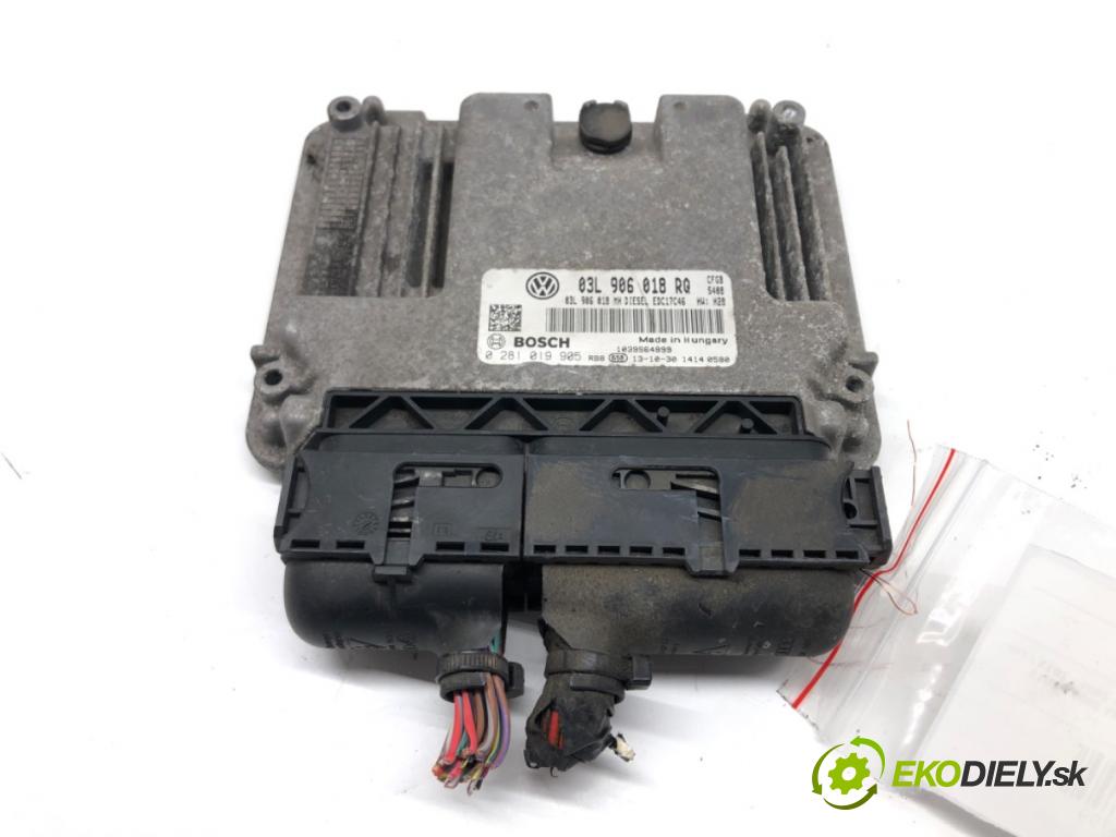 SKODA SUPERB II Kombi (3T5) 2009 - 2015    2.0 TDI 125 kW [170 KM] olej napędowy 2009 - 2015  riadiaca jednotka Motor 03L906018RQ (Riadiace jednotky)