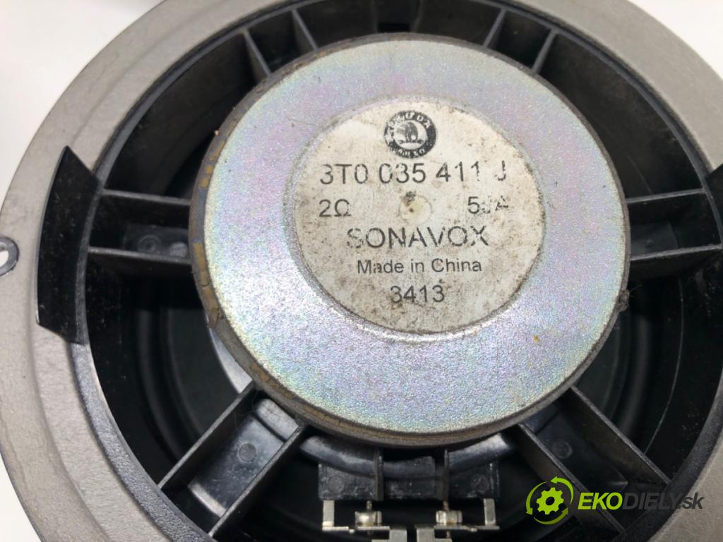 SKODA SUPERB II Kombi (3T5) 2009 - 2015    2.0 TDI 125 kW [170 KM] olej napędowy 2009 - 2015  reproduktory 3T0035411J 3T0035411K