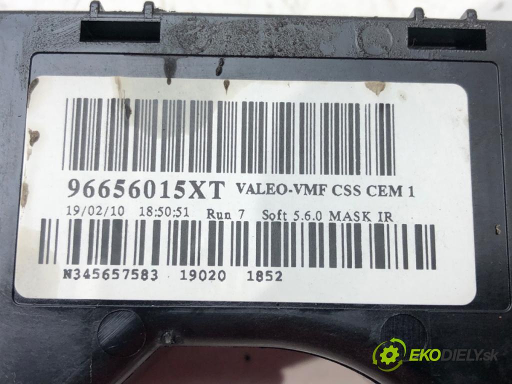 CITROEN C4 PICASSO I nadwozie wielkoprzestrzenne (MPV) (UD_) 2006 - 2015    1.6 VTi 120 88 kW [120 KM] benzyna 2008 - 2013  přepínač kombinovaný 96656012XT (Ovládaní topení a přepínače)