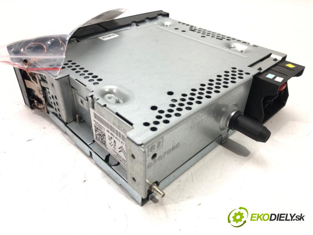 CITROEN C4 PICASSO I nadwozie wielkoprzestrzenne (MPV) (UD_) 2006 - 2015    1.6 VTi 120 88 kW [120 KM] benzyna 2008 - 2013  RADIO 96662670XT (Audio zariadenia)