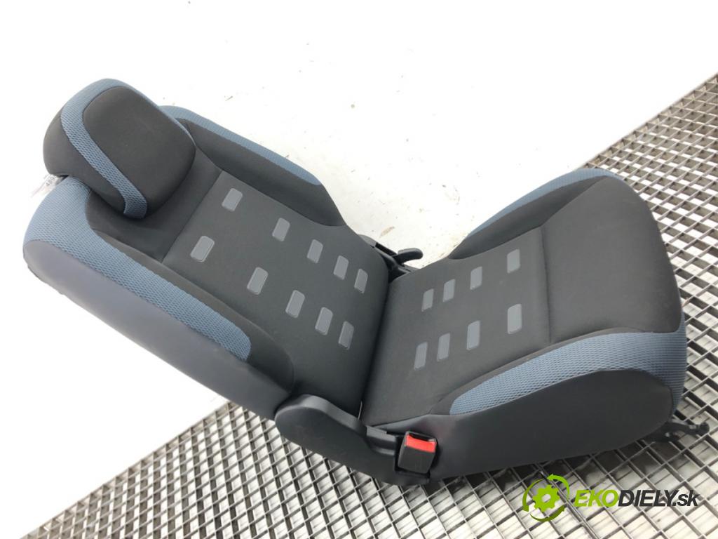 CITROEN BERLINGO MULTISPACE (B9) 2008 - 2022    1.6 HDi 115 84 kW [114 KM] olej napędowy 2010 - 20  Sedadlo zadný  (Sedačky, sedadlá)