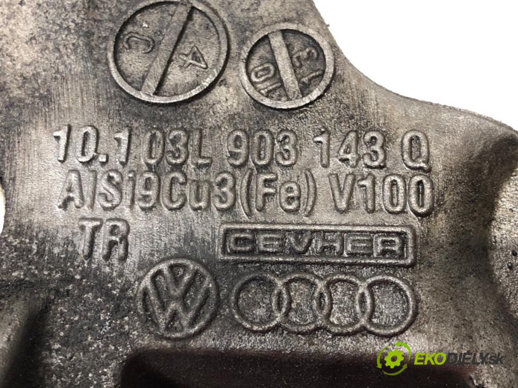 SKODA SUPERB II Kombi (3T5) 2009 - 2015    2.0 TDI 125 kW [170 KM] olej napędowy 2009 - 2015  Držiak alternátora 03L903143Q