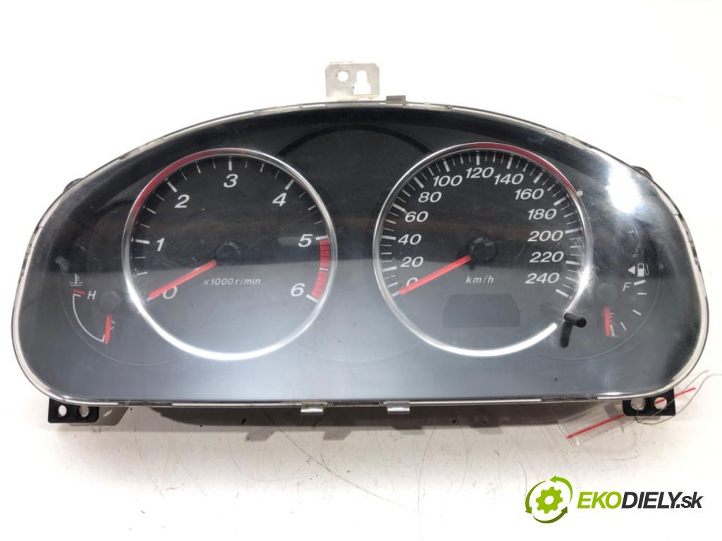 MAZDA 6 Hatchback (GG) 2002 - 2008    2.0 DI (GG14) 89 kW [121 KM] olej napędowy 2002 -   Prístrojovka JGGJ6WB (Prístrojové dosky, displeje)