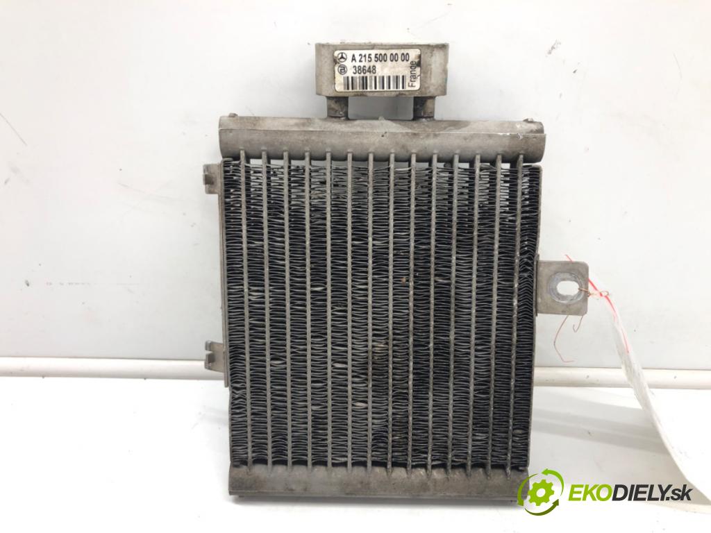 MERCEDES-BENZ KLASA S coupe (C215) 1999 - 2006    CL 600 (215.378) 270 kW [367 KM] benzyna 1999 - 20  chladič oleje A2155000000 (Chladiče oleje)