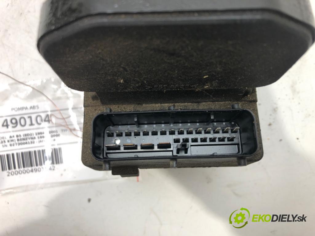 AUDI A4 B5 (8D2) 1994 - 2001    1.8 92 kW [125 KM] benzyna 1994 - 2000  Pumpa ABS 0273004132 (Pumpy ABS)