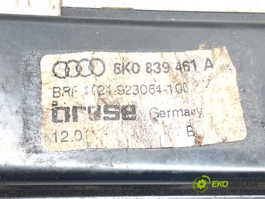 AUDI A4 B8 Avant (8K5) 2007 - 2015    2.0 TDI 88 kW [120 KM] olej napędowy 2008 - 2015  mechanismus okna levý zadní část 8K0839461A