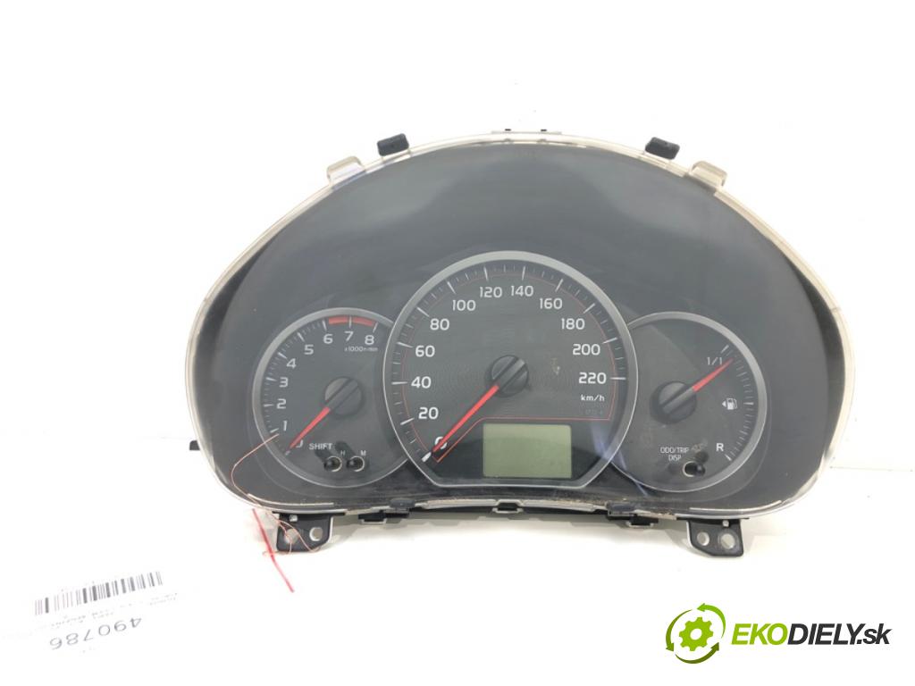 TOYOTA YARIS (_P13_) 2010 - 2022    1.0 (KSP130_) 51 kW [69 KM] benzyna 2010 - 2022  Prístrojovka 83800-0DR50 (Prístrojové dosky, displeje)
