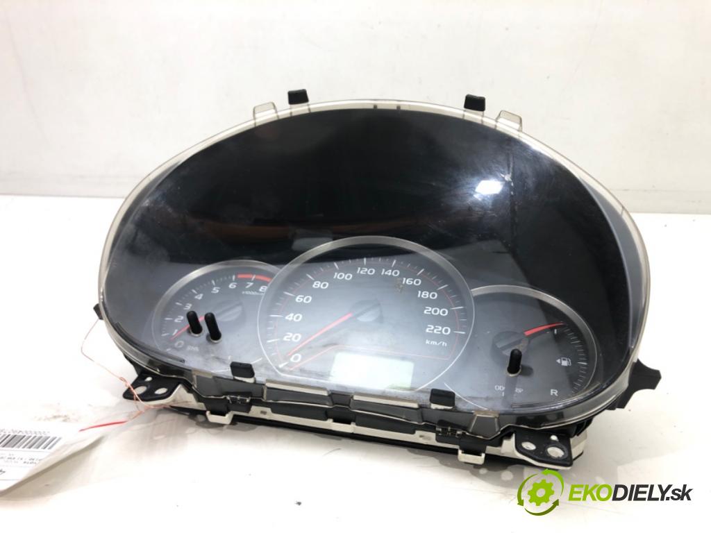 TOYOTA YARIS (_P13_) 2010 - 2022    1.0 (KSP130_) 51 kW [69 KM] benzyna 2010 - 2022  Prístrojovka 83800-0DR50 (Prístrojové dosky, displeje)