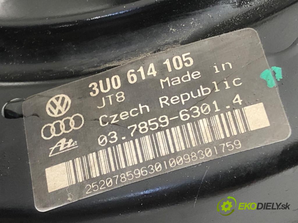 SKODA SUPERB I (3U4) 2001 - 2008    1.9 TDI 85 kW [115 KM] olej napędowy 2007 - 2008  Posilovač bŕzd 3U0614105