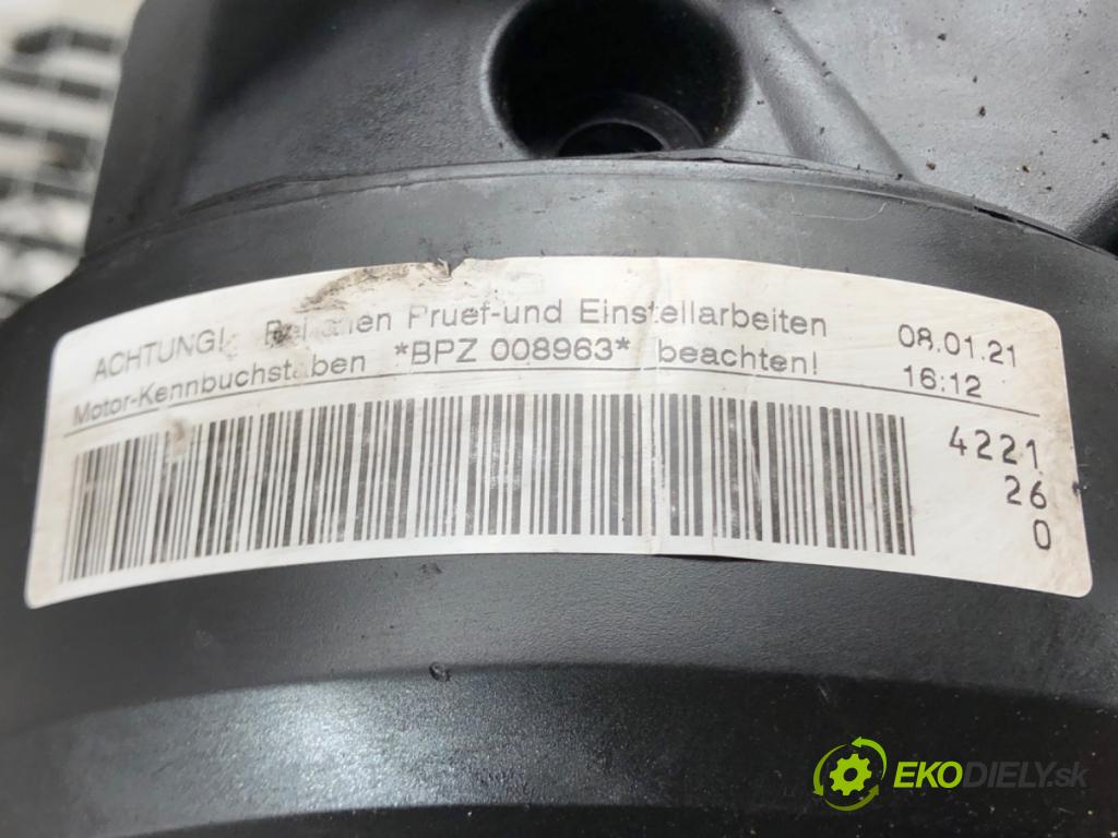 SKODA SUPERB I (3U4) 2001 - 2008    1.9 TDI 85 kW [115 KM] olej napędowy 2007 - 2008  motor BPZ (Motory (kompletní))