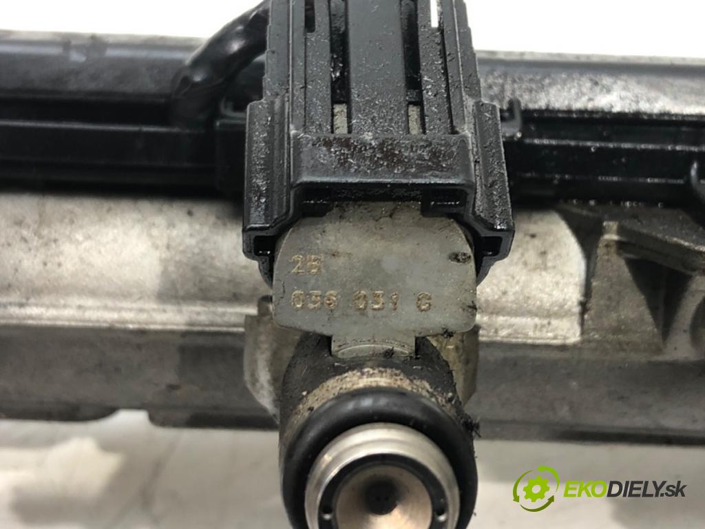 VW GOLF IV (1J1) 1997 - 2008    1.4 16V 55 kW [75 KM] benzyna 1997 - 2004  Lišta vstrekovacia  (Vstrekovacie lišty)