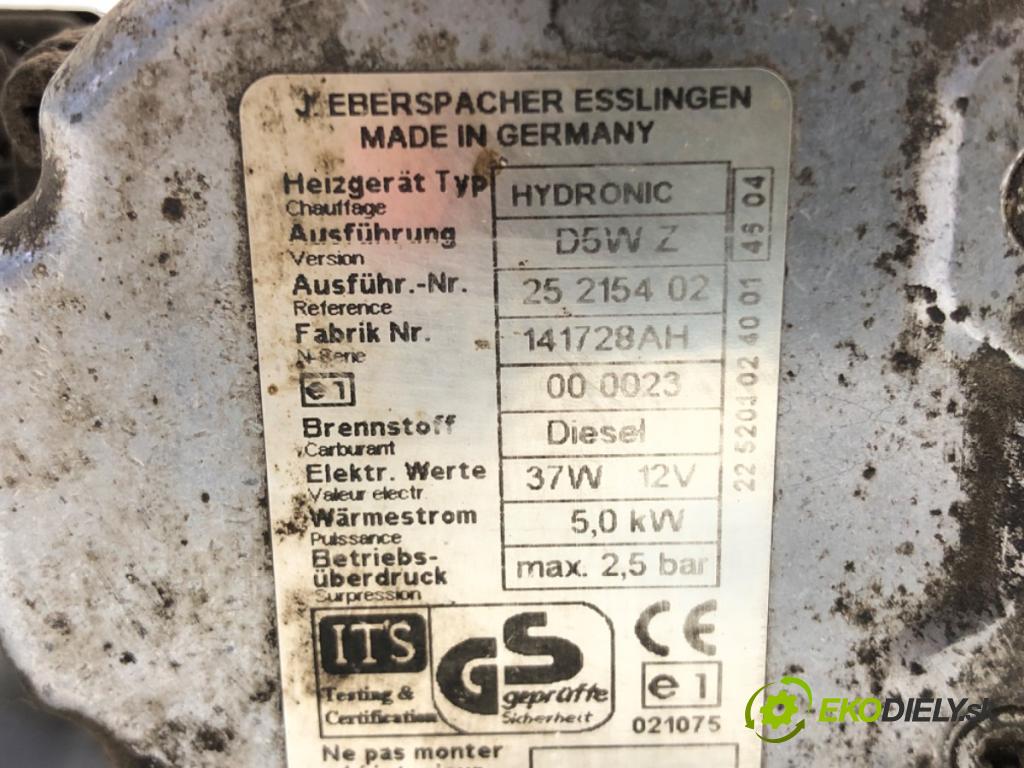 OPEL VIVARO A Skrzynia (X83) 2001 - 2014    1.9 DTI (F7) 74 kW [101 KM] olej napędowy 2001 - 2  Webasto 25215402 (Webasto ohřívače)