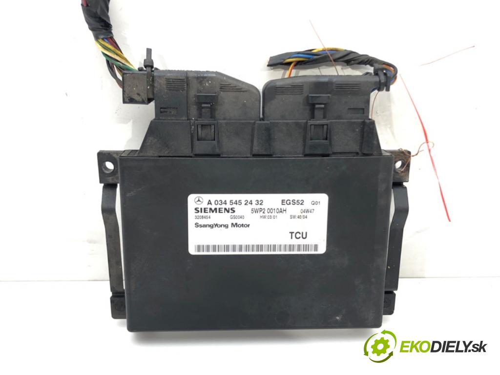 SSANGYONG REXTON / REXTON II (GAB_) 2002 - 2022    2.7 Xdi 121 kW [165 KM] olej napędowy 2005 - 2006  Riadiaca jednotka prevodovky A0345452432 (Riadiace jednotky prevodovky)