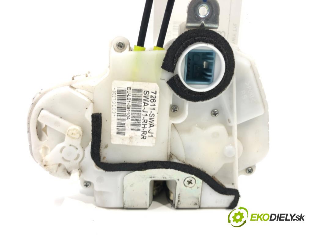 HONDA CR-V III (RE_) 2006 - 2022    2.2 i-CTDi 4WD (RE6) 103 kW [140 KM] olej napędowy  zámok dveře pravý zadní část 72611-SWA-J1