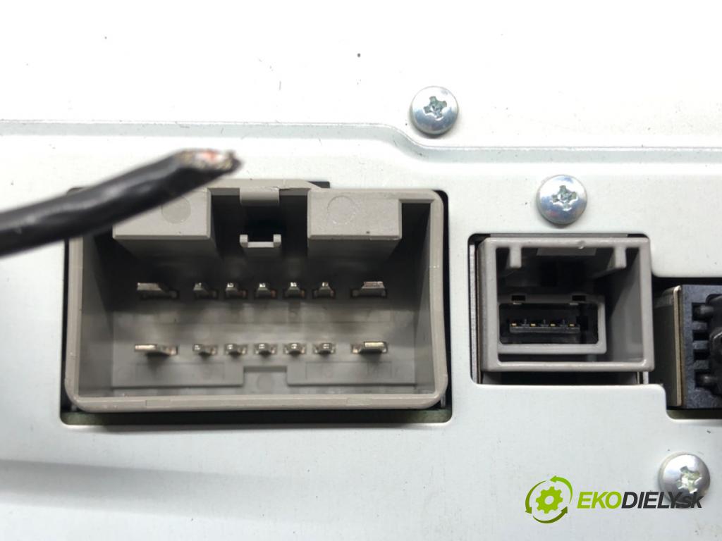 JAGUAR XF I (X250) 2008 - 2015    2.2 D 140 kW [190 KM] olej napędowy 2011 - 2015  RADIO Navigácia 31326224AA (Audio zariadenia)