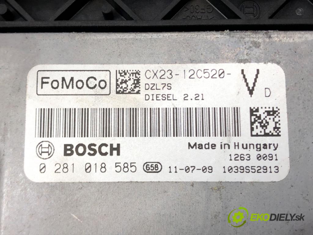 JAGUAR XF I (X250) 2008 - 2015    2.2 D 140 kW [190 KM] olej napędowy 2011 - 2015  riadiaca jednotka Motor CX23-12C520-VD 0281018585 (Riadiace jednotky)