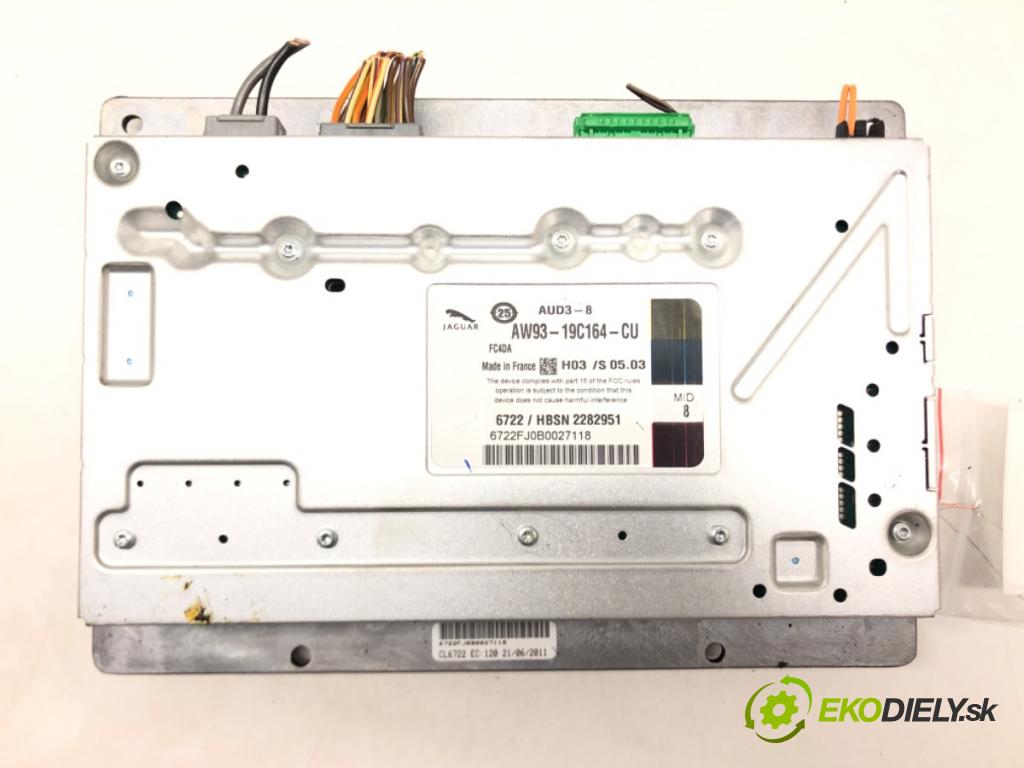 JAGUAR XF I (X250) 2008 - 2015    2.2 D 140 kW [190 KM] olej napędowy 2011 - 2015  Zosilňovač AW93-19C164-CU (Zosilňovače)