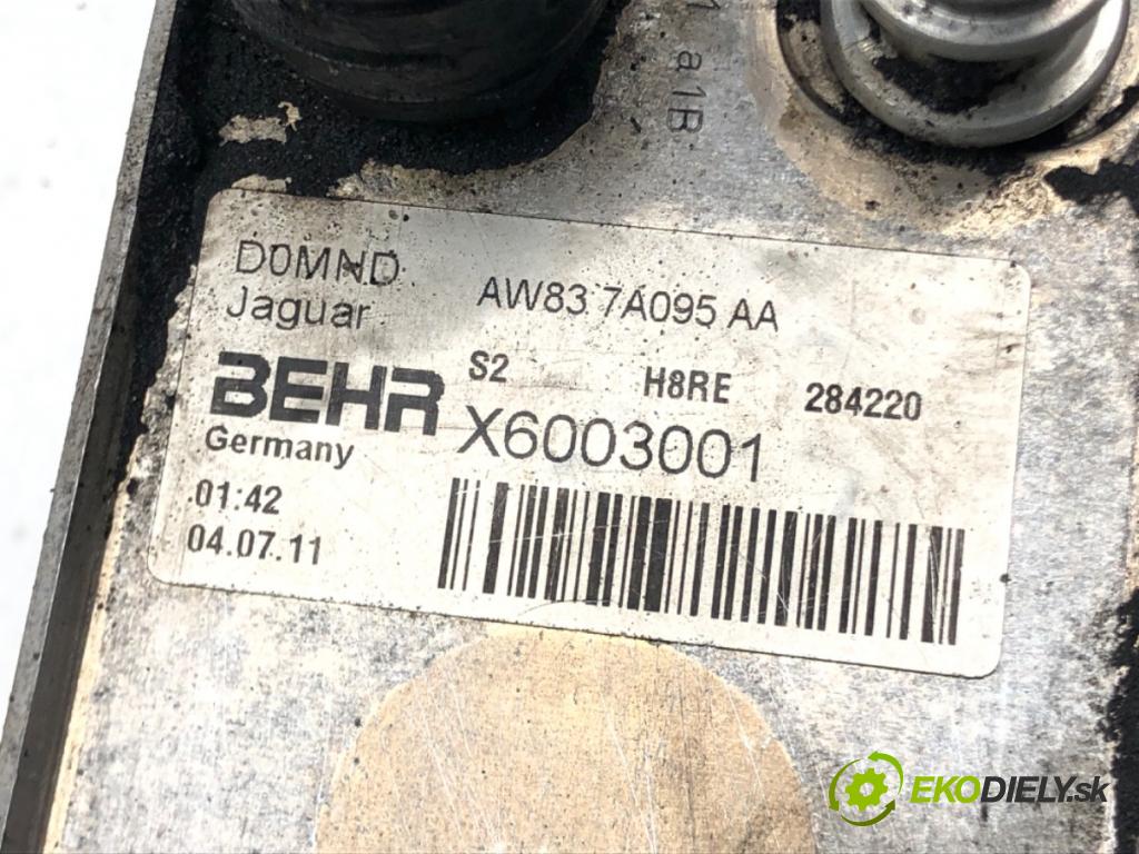 JAGUAR XF I (X250) 2008 - 2015    2.2 D 140 kW [190 KM] olej napędowy 2011 - 2015  chladič oleje převodovky AW837A095AA (Chladiče oleje)