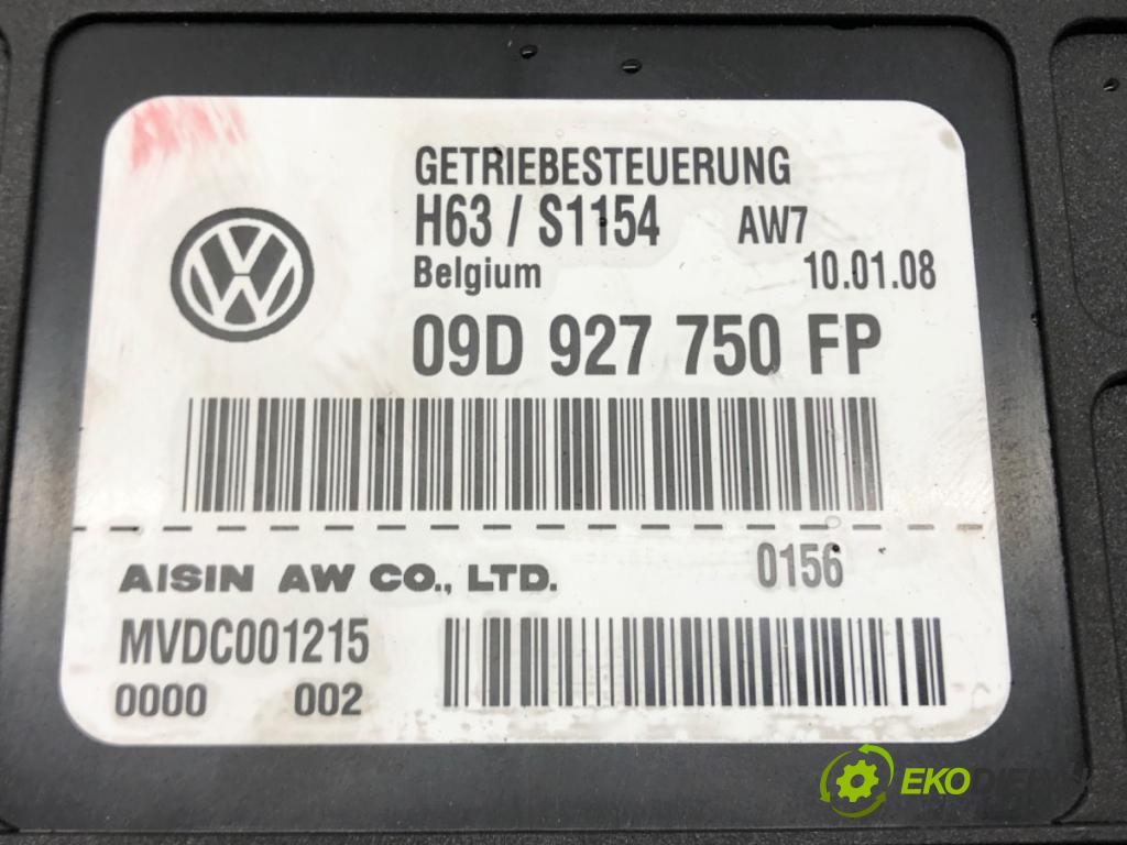 PORSCHE CAYENNE (9PA) 2002 - 2010    S 4.8 283 kW [385 KM] benzyna 2007 - 2010  Riadiaca jednotka prevodovky 09D927750FP (Riadiace jednotky prevodovky)