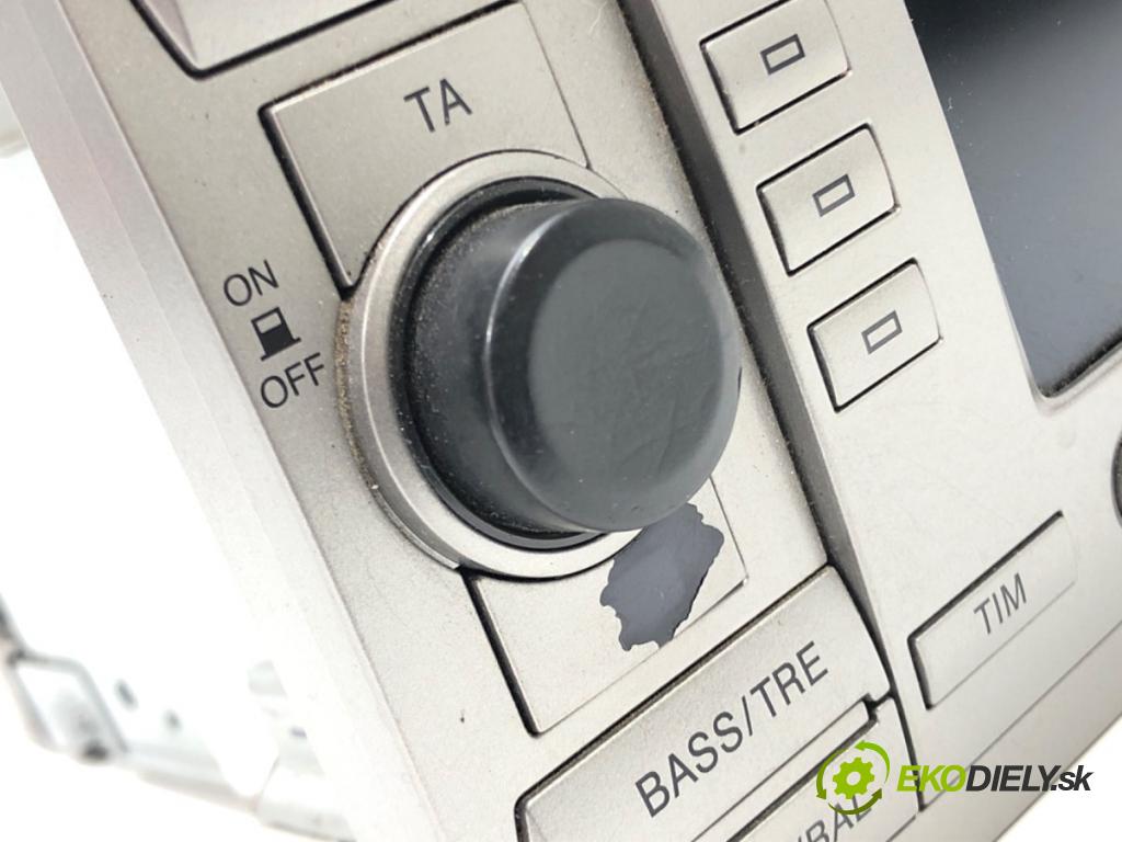 FORD MONDEO IV Turnier (BA7) 2007 - 2015    2.0 TDCi 103 kW [140 KM] olej napędowy 2007 - 2015  RADIO 7M2T-18K931-AC (Audio zariadenia)