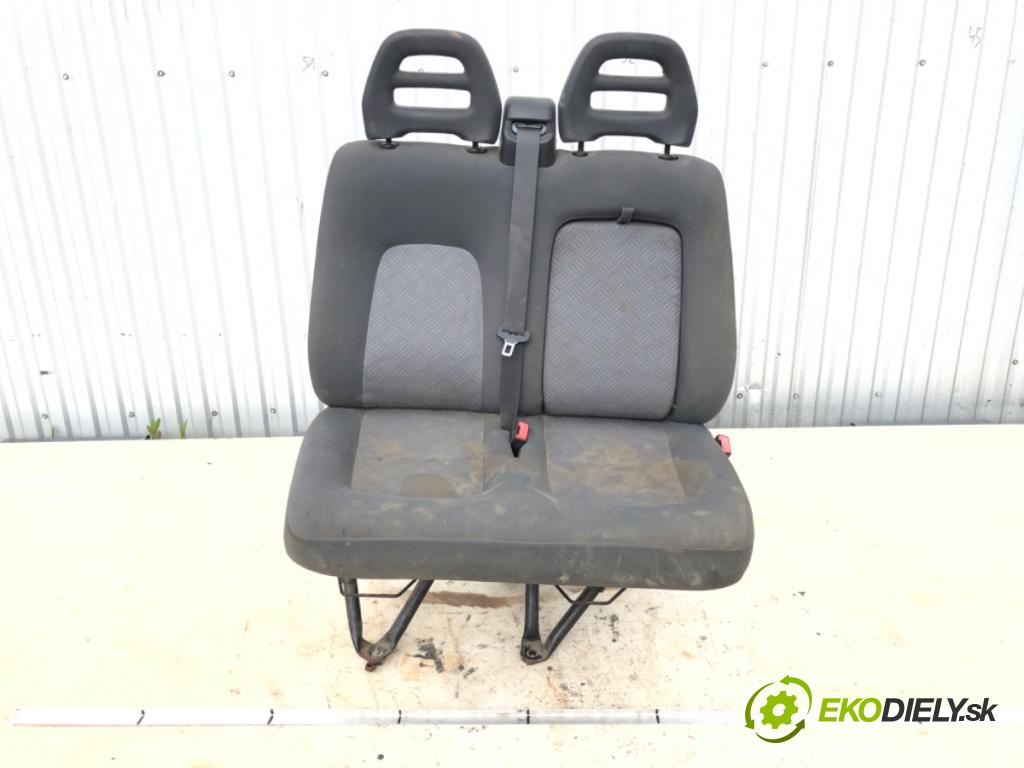 RENAULT MASTER II Autobus (JD) 1998 - 2022    2.5 D 59 kW [80 KM] olej napędowy 1998 - 2001  Sedadlo pravy DVOJNÁSOBEK:  (Sedačky, sedadlá)