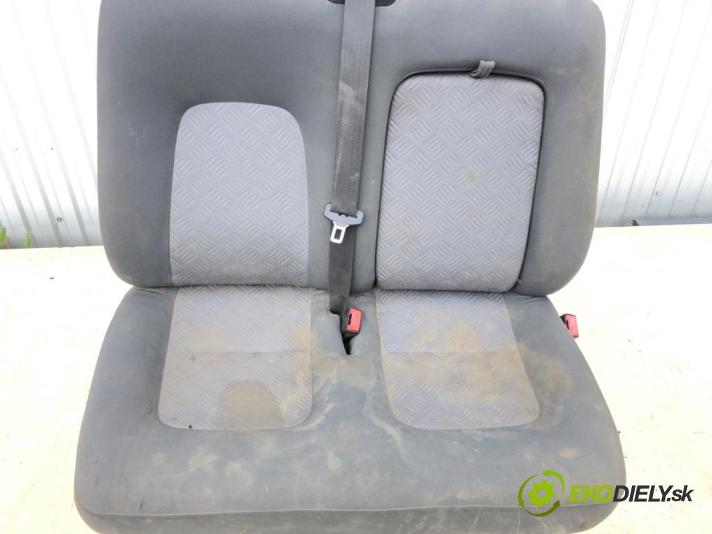 RENAULT MASTER II Autobus (JD) 1998 - 2022    2.5 D 59 kW [80 KM] olej napędowy 1998 - 2001  Sedadlo pravy DVOJNÁSOBEK:  (Sedačky, sedadlá)