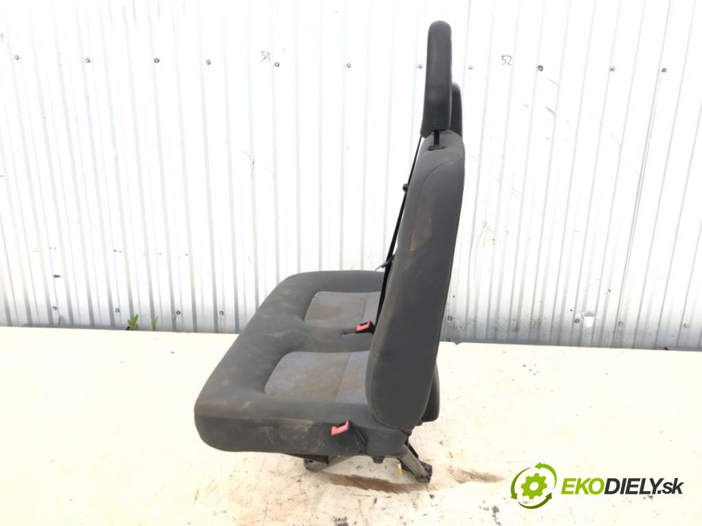RENAULT MASTER II Autobus (JD) 1998 - 2022    2.5 D 59 kW [80 KM] olej napędowy 1998 - 2001  Sedadlo pravy DVOJNÁSOBEK:  (Sedačky, sedadlá)