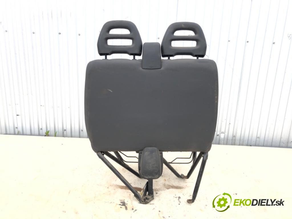 RENAULT MASTER II Autobus (JD) 1998 - 2022    2.5 D 59 kW [80 KM] olej napędowy 1998 - 2001  Sedadlo pravy DVOJNÁSOBEK:  (Sedačky, sedadlá)