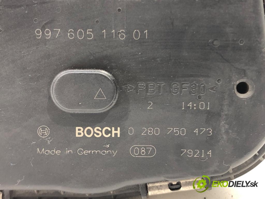 PORSCHE CAYENNE (9PA) 2002 - 2010    S 4.8 283 kW [385 KM] benzyna 2007 - 2010  Škrtiaca klapka 99760511601 (Škrtiace klapky)