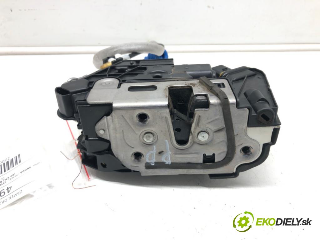 SKODA CITIGO (NF1) 2011 - 2019    1.0 44 kW [60 KM] benzyna 2011 - 2019  zámok dveře pravý přední část 1S1837016H